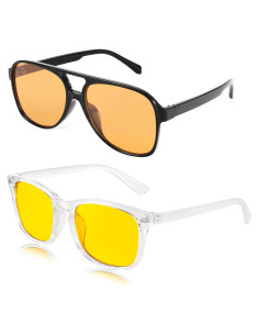 Gafas de Sol y Conducción Nocturna FEISEDY Amarillas B2751/B0089