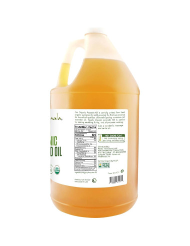 Aceite de Aguacate Orgánico Kevala 1.8L Prensado en Frío