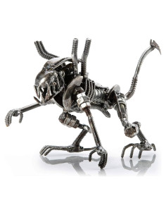 Escultura de Metal Reciclado KALIFANO Xenomorfo 14 cm