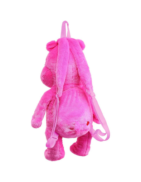 Mochila Cheer Bear Care Bears 50x20 cm Pelaje Sintético