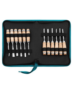 Juego de Cinceles de Tallado en Madera Monkey King Bar 12 Piezas