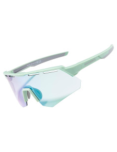 Gafas de Ciclismo Fotoquímicas ROCKBROS UV400 Verde