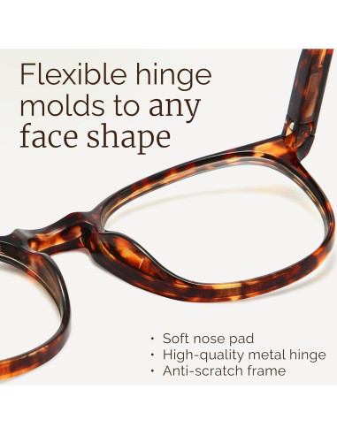 Gafas de luz azul IBOANN unisex UV400, 2 unidades, negro y ámbar