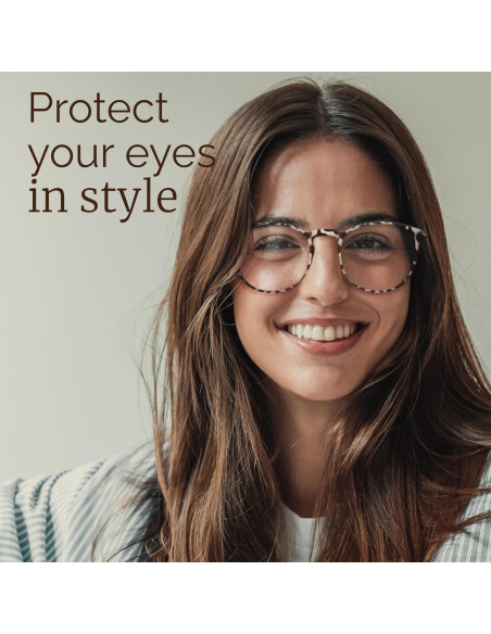 Gafas de luz azul IBOANN unisex UV400, 2 unidades, negro y ámbar Gafas de luz azul IBOANN unisex UV400, 2 unidades, negro y ámbar