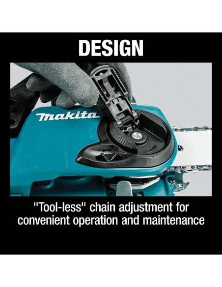 Motosierra sin escobillas Makita XCU04CM 16" 36V con 2 baterías