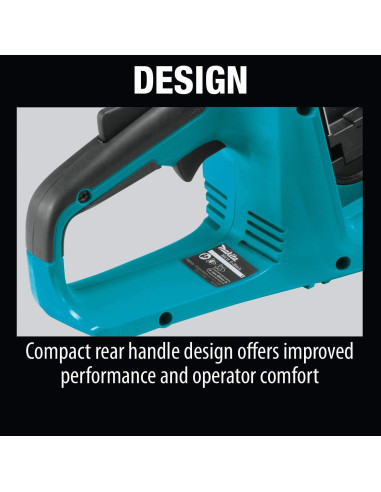 Motosierra sin escobillas Makita XCU04CM 16" 36V con 2 baterías