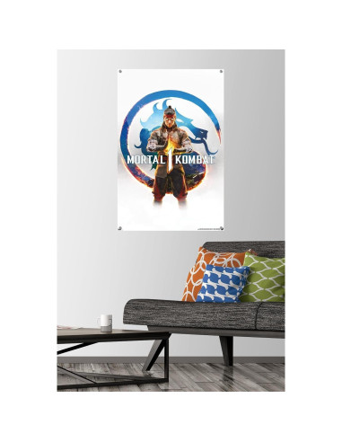 Póster de Pared Mortal Kombat 1 Trends 56.6x86.4 cm con Chinchetas