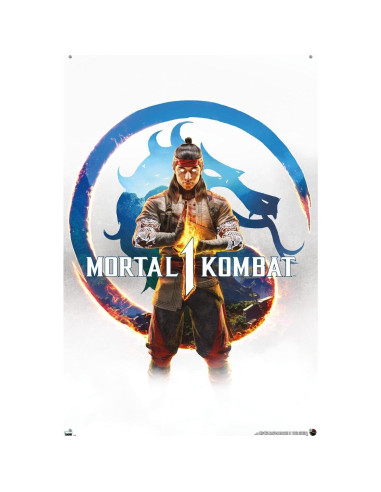 Póster de Pared Mortal Kombat 1 Trends 56.6x86.4 cm con Chinchetas