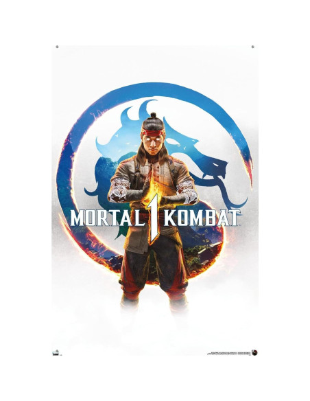 Póster de Pared Mortal Kombat 1 Trends 56.6x86.4 cm con Chinchetas Póster de Pared Mortal Kombat 1 Trends 56.6x86.4 cm con Chinchetas