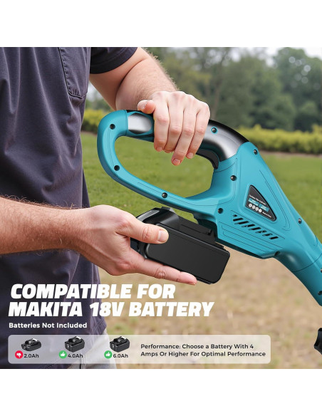 Cultivador Inalámbrico MtiolHig para Jardín 18V Sin Batería