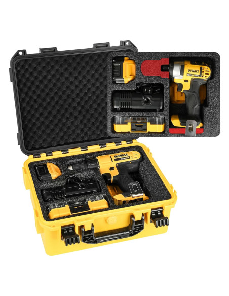 Estuche de almacenamiento Dewalt para taladro 20V Max - Impermeable