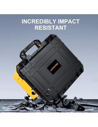 Estuche de almacenamiento Dewalt para taladro 20V Max - Impermeable