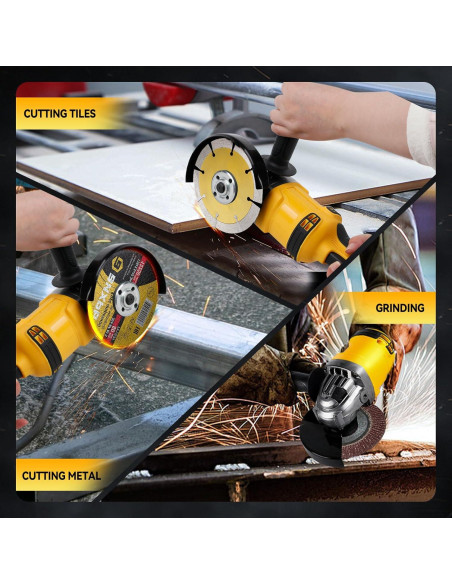 Amoladora Angular Inalámbrica DEWALT 20V 125mm 10000RPM