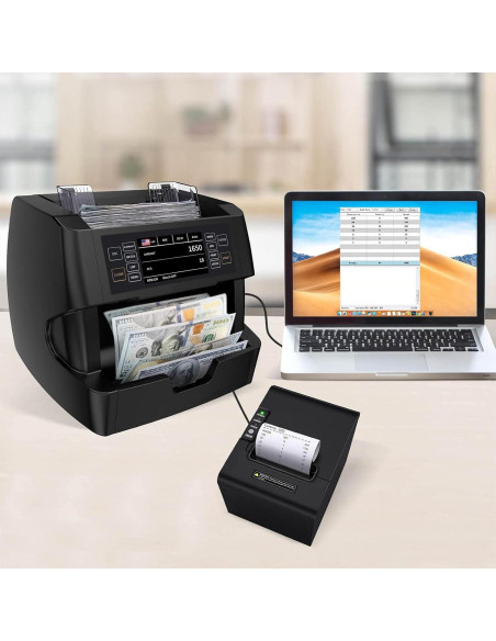 Contadora de Dinero NUCOUN VC-3 - Detección Falsificaciones, 1500 Billetes/min