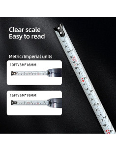 Cinta Métrica Compacta SENDATOOLS 3m/10ft D12 Precisa 2