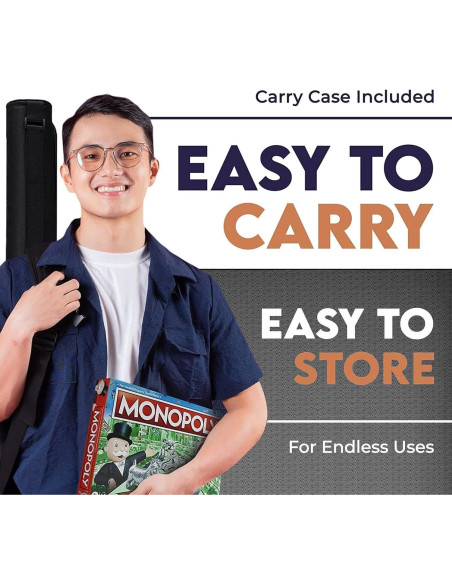 Tapete de Juego de Mesa Neopreno Feltectors 106.68x167.64cm Negro