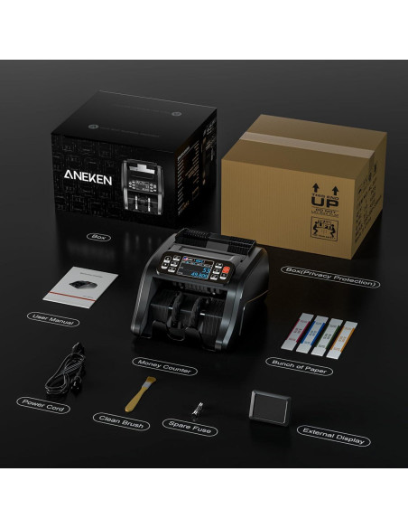 Máquina Contadora de Dinero Aneken N60 con Detección UV/IR