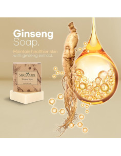Jabón Artesanal de Ginseng Sodambi - Hidratante Natural 92g 2
