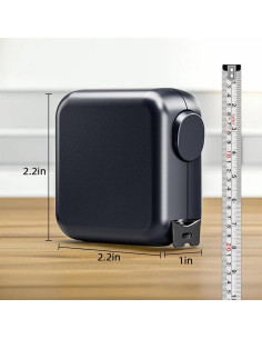 Cinta Métrica Autocierre SENDATOOLS 3m Diseño Compacto 2