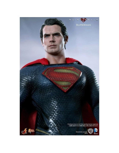 Figura Coleccionable Superman 1/6 Hot Toys Hombre de Acero