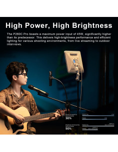 Panel de Luz LED Bi-Color Godox P260C Pro 45W 2800K-6500K 2
