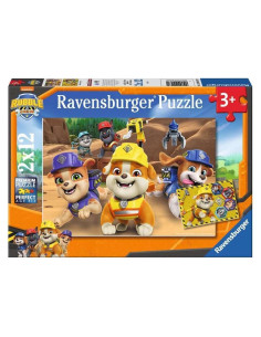 Rompecabezas Infantil 2x12 Piezas Patrulla Canina Ravensburger