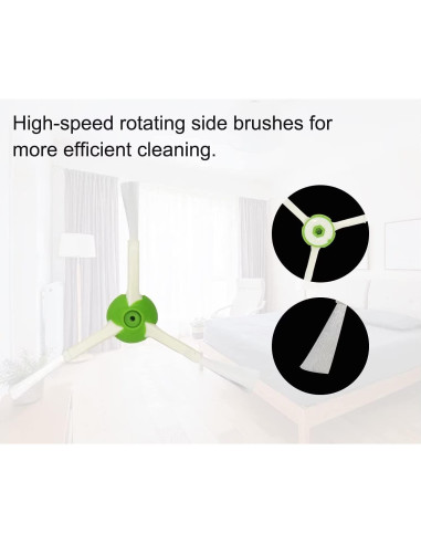 Piezas de Repuesto MZY para Aspiradora Roomba i7 j7 E5 E6 E7