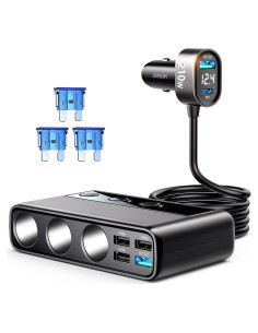 Adaptador de Encendedor de Cigarrillos JOYROOM 210W 9 en 1