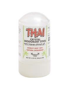 Desodorante Cristal Natural Thai Mini 60g Sin Aluminio