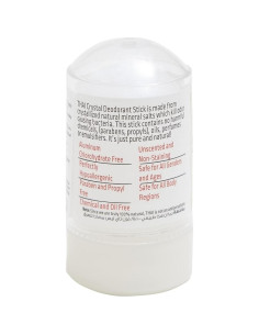 Desodorante Cristal Natural Thai Mini 60g Sin Aluminio 2