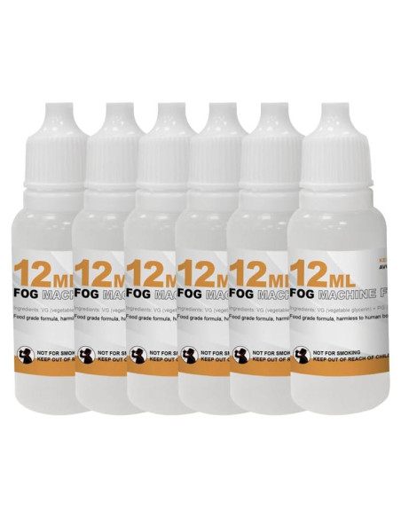 Fluido para Máquina de Niebla LENSGO 72ml - 6 Piezas