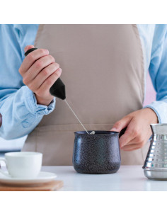 Batidor Eléctrico de Leche Hemoton Samba, Mezclador Portátil 2