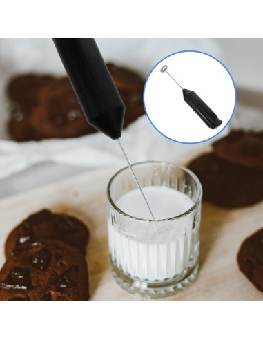 Batidor Eléctrico de Leche Hemoton Samba, Mezclador Portátil