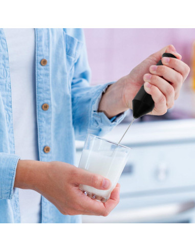 Batidor Eléctrico de Leche Hemoton Samba, Mezclador Portátil