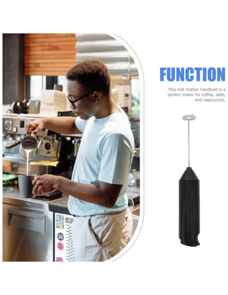 Batidor Eléctrico de Leche Hemoton Samba, Mezclador Portátil