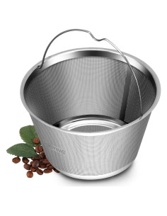 Filtro de café reutilizable 4 tazas RUOYING acero inoxidable