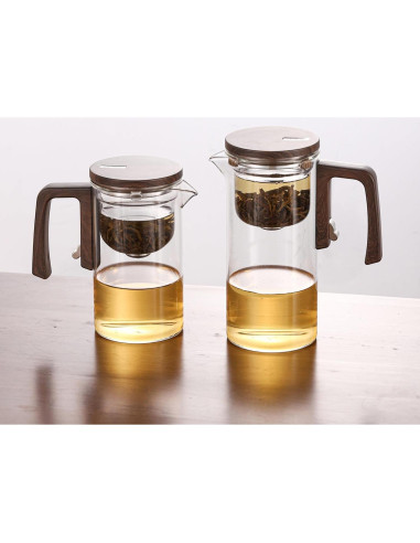 Tetera de Vidrio Enchanti 24oz DRNKNSTX con Infusor