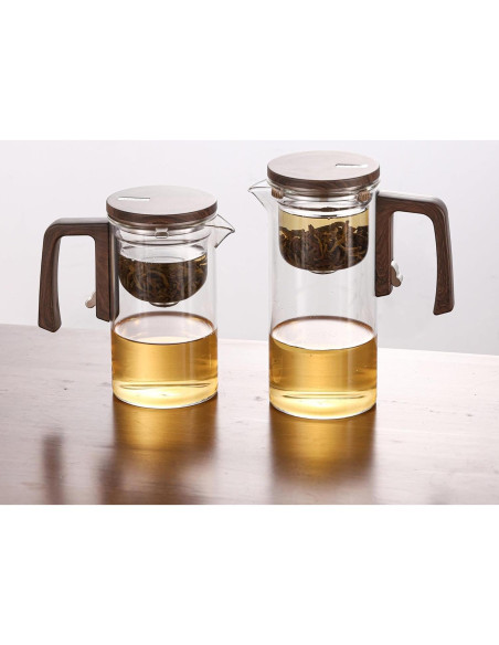 Tetera de Vidrio Enchanti 24oz DRNKNSTX con Infusor