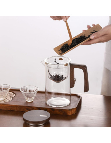 Tetera de Vidrio Enchanti 24oz DRNKNSTX con Infusor