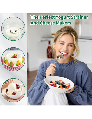 6 Piezas Bolsa de Leche de Nueces 30x20cm Nylon Reutilizable