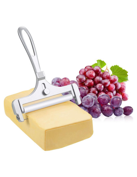 Cortador de Queso Ajustable Boao de Acero Inoxidable 14.5 cm