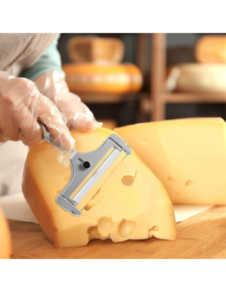 Cortador de Queso Ajustable Boao de Acero Inoxidable 14.5 cm