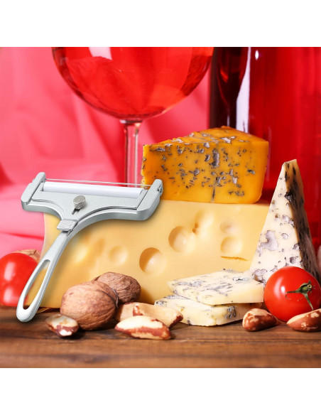 Cortador de Queso Ajustable Boao de Acero Inoxidable 14.5 cm