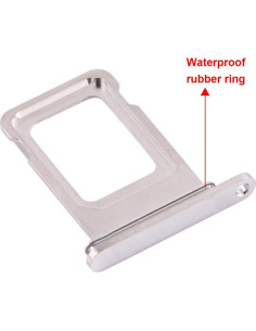 Soporte bandeja SIM reemplazo iPhone 12 Pro/Pro Max Plata 2