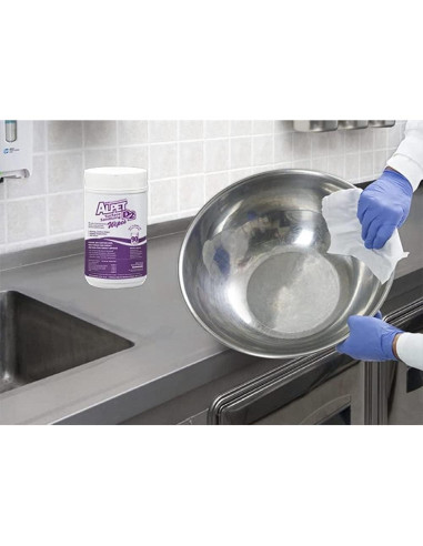 Toallitas desinfectantes Alpet D2, 960 unidades, prehumedecidas