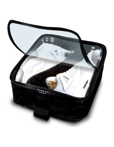 SoleGuardian XXL Funda de Viaje para Zapatillas - Organizador Impermeable