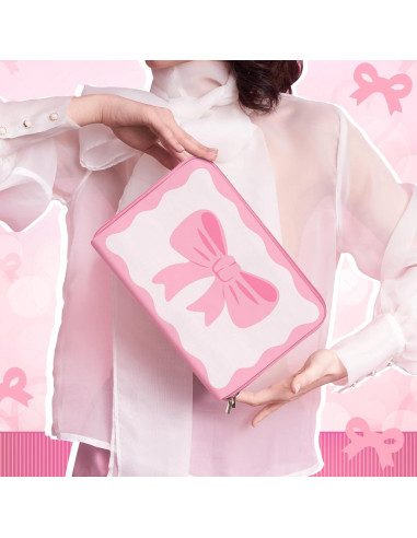 Funda para Laptop Rosa con Lazo Dansydaisy 13-13.3 Pulgadas