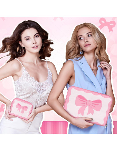 Funda para Laptop Rosa con Lazo Dansydaisy 13-13.3 Pulgadas