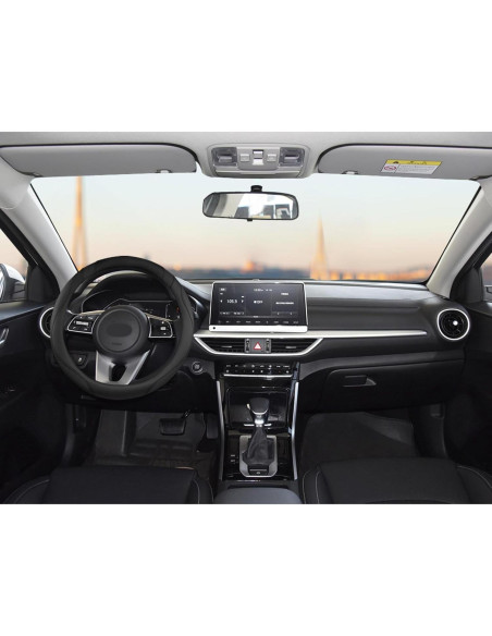 Cubierta de Volante West Llama para Kia 37-38 cm Negro