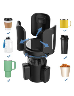 Adaptador Expansor Soporte Taza Coche COAZRLOS 8.9x16.5cm